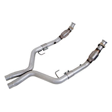 Load image into Gallery viewer, BBK 05-10 Mustang 4.6 GT High Flow X Pipe With Catalytic Converters - 2-3/4
