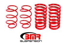 Load image into Gallery viewer, BMR 15-17 S550 Mustang Drag Version Lowering Springs (Set Of 4) - Red
