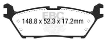 Load image into Gallery viewer, EBC 15+ Ford F150 2.7 Twin Turbo (2WD) Electric PB Extra Duty Rear Brake Pads
