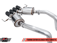 Load image into Gallery viewer, AWE Tuning 14-19 Chevy Corvette C7 Z06/ZR1 Touring Edition Axle-Back Exhaust w/Black Tips
