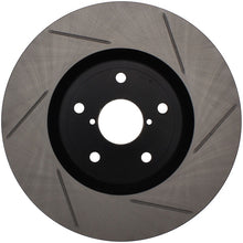 Load image into Gallery viewer, StopTech Power Slot 05-08 STi Front Left Slotted Rotor
