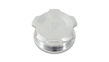 Load image into Gallery viewer, Vibrant 1.5in OD Aluminum Weld Bungs w/ Polished Aluminum Threaded Cap
