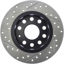 Load image into Gallery viewer, StopTech 11-17 Volkswagen Jetta /Golf / Golf GTI Slotted &amp; Drilled Rear Left Rotor
