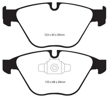 Load image into Gallery viewer, EBC 13+ BMW X1 2.0 Turbo (28i) Yellowstuff Front Brake Pads
