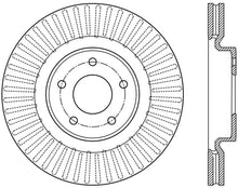 Load image into Gallery viewer, StopTech 13-15 Nissan Pathfinder Slotted Front Left Rotor
