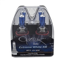 Load image into Gallery viewer, Hella Optilux XB Extreme Type H11 12V 80W Blue Bulbs - Pair
