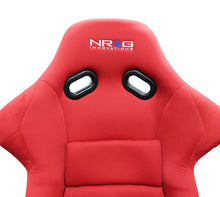 Load image into Gallery viewer, NRG FRP Bucket Seat (Red Cloth) - Large
