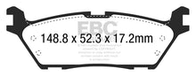 Load image into Gallery viewer, EBC 15+ Ford F150 2.7 Twin Turbo (2WD) Electric PB Extra Duty Rear Brake Pads
