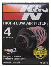 Load image into Gallery viewer, K&amp;N Universal Air Filter (4in. Flange / 6in. Base OD / 4-5/8in. Top OD / 6in. Height)
