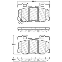 Load image into Gallery viewer, StopTech Street Touring 08-09 Infiniti FX50/G37 Rear Brake Pads
