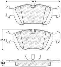 Load image into Gallery viewer, StopTech 96-02 BMW Z3 / 03-08 Z4 / 97-00 323 / 10/90-99 325/328 (E30/E36) Front Brake Pads
