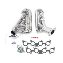 Load image into Gallery viewer, JBA 15-20 Ford Mustang 5.0L 1-3/4in Stainless Steel Silver Ceramic Shorty Header
