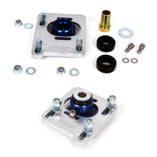 Load image into Gallery viewer, BBK 94-04 Mustang Caster Camber Plate Kit - Silver Anodized Finish
