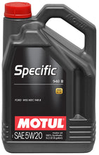 Load image into Gallery viewer, Motul 5L Specific 948B 5W20 Oil
