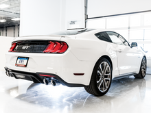 Load image into Gallery viewer, AWE Tuning 2018+ Ford Mustang GT (S550) Cat-back Exhaust - Touring Edition (Quad Chrome Silver Tips)
