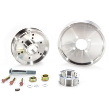 Load image into Gallery viewer, BBK 02-04 Mustang 4.6 GT Underdrive Pulley Kit - Lightweight CNC Billet Aluminum (3pc)
