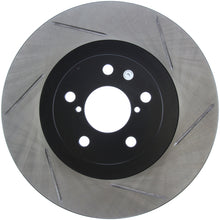 Load image into Gallery viewer, StopTech Power Slot 02-10 WRX Front Left Sportstop Slotted Rotor
