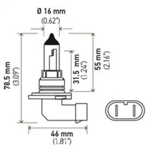 Load image into Gallery viewer, Hella 9006 12V 55W Halogen Bulb
