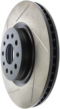 Load image into Gallery viewer, StopTech Sport Slot 16-18 Cadillac CT6 Slotted Front Right Rotor
