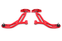 Load image into Gallery viewer, BMR Suspension 05-14 Ford Mustang Lower A-Arms - Red - Non-Adjustable
