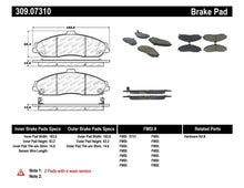 Load image into Gallery viewer, StopTech Performance 04-08 Cadillac XLR/XLR-V / 97-10 Corvette / 05-06 Pontiac GTO Front Brake Pads
