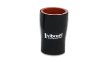 Load image into Gallery viewer, Vibrant 4 Ply Aramid Reducer Coupling 2.5in I.D. x 4in I.D. - Gloss Black
