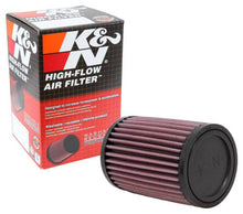 Load image into Gallery viewer, K&amp;N Filter Universal Rubber Filter - Round Straight 3.5in Base OD x 3.5in Top OD x 5in H
