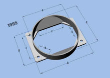 Load image into Gallery viewer, Vibrant MAF Sensor Adapter Plate for Mitsubishi applications use w/ 4.5in Inlet I.D. filters only
