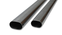 Load image into Gallery viewer, Vibrant 3.5in Oval (Nominal Size) T304 SS Straight Tubing (16 ga) - 5 foot length
