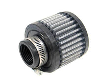 Load image into Gallery viewer, K&amp;N 1.25in Flange ID x 3in OD x 2.5 inch H Rubber Base Crankcase Vent Filter
