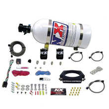 Load image into Gallery viewer, Nitrous Express GM LS 90mm Nitrous Plate Kit (50-400HP) w/10lb Bottle
