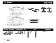 Load image into Gallery viewer, StopTech Performance 07-09 Mazdaspeed3 / 06-07 Mazdaspeed6 / 06-07 Mazda3 Rear Brake Pads
