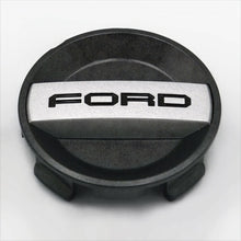 Load image into Gallery viewer, Ford Racing Ford Truck/SUV Black And Chrome Wheel Center Cap Kit
