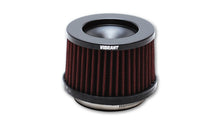 Load image into Gallery viewer, Vibrant The Classic Perf Air Filter 4.75in O.D. Cone x 3-1/2in Tall x 3in inlet I.D. Turbo Outlets
